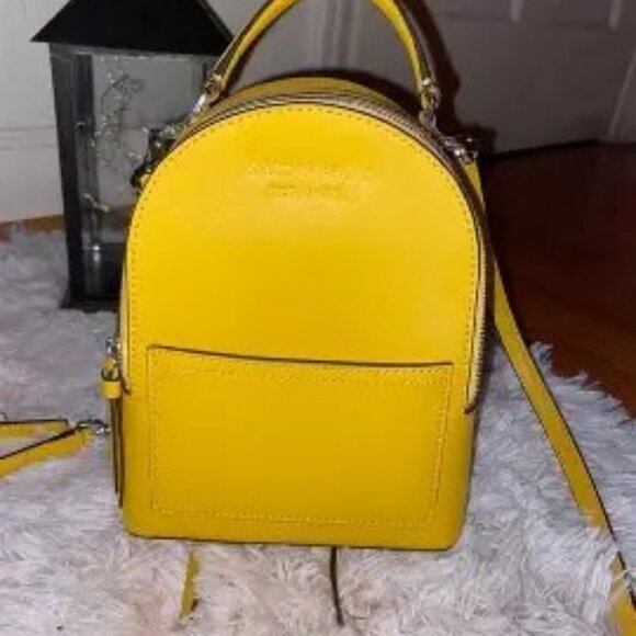 Handbags - Kate Spade Yellow CONVERTIBLE Mini Backpack FREE Shipping